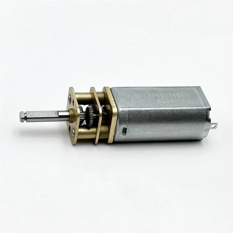 미니 050 기어 모터 DC 3V 5V 7.4V 13GA-050 140rpm 저속 고토크 웜 기어박스 (올 메탈) DIY 로봇 장난감용