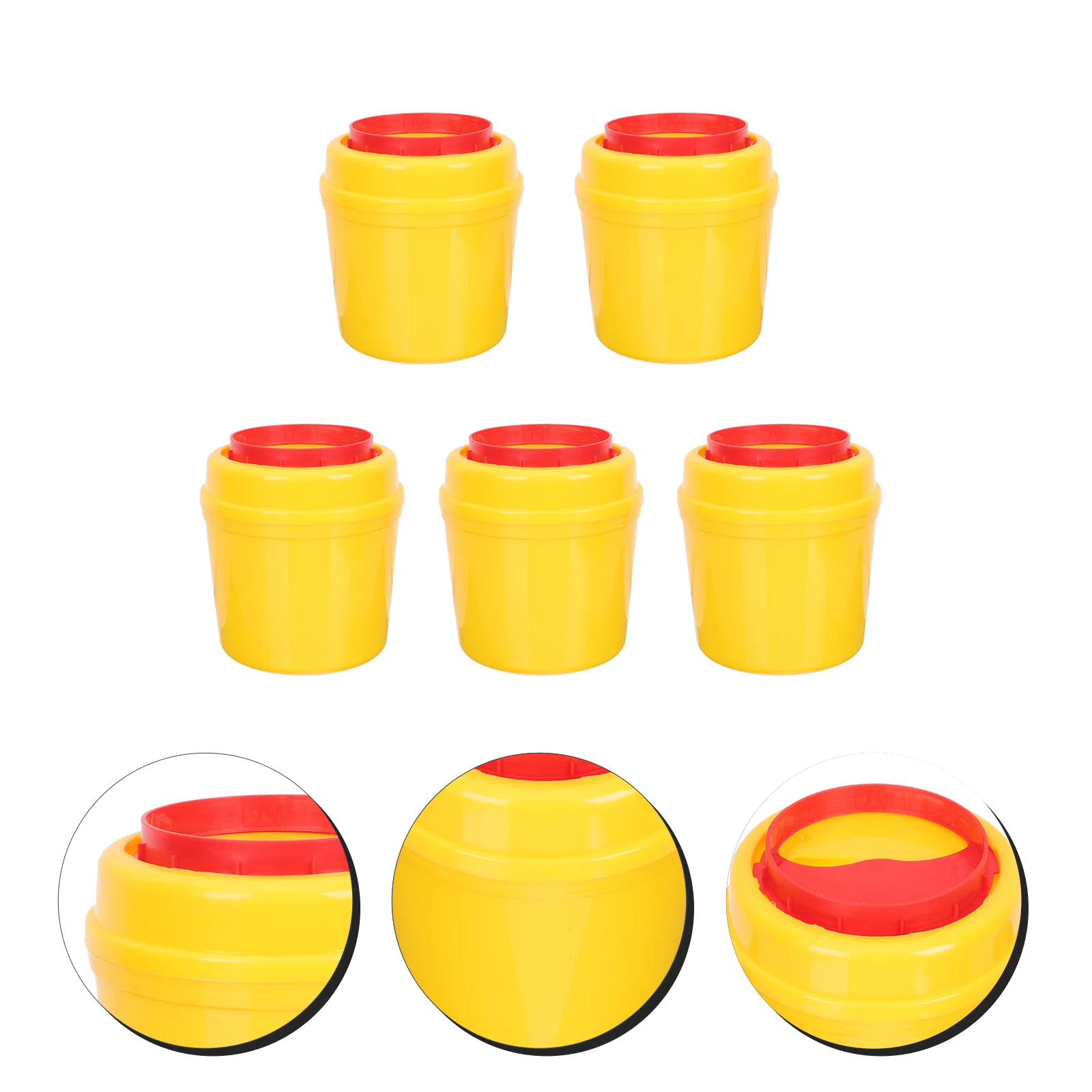 

Sharp Instruments Barrels Sharps Container Small Containers Buckets Discarded Boxes Medical Waste Cans Garbage