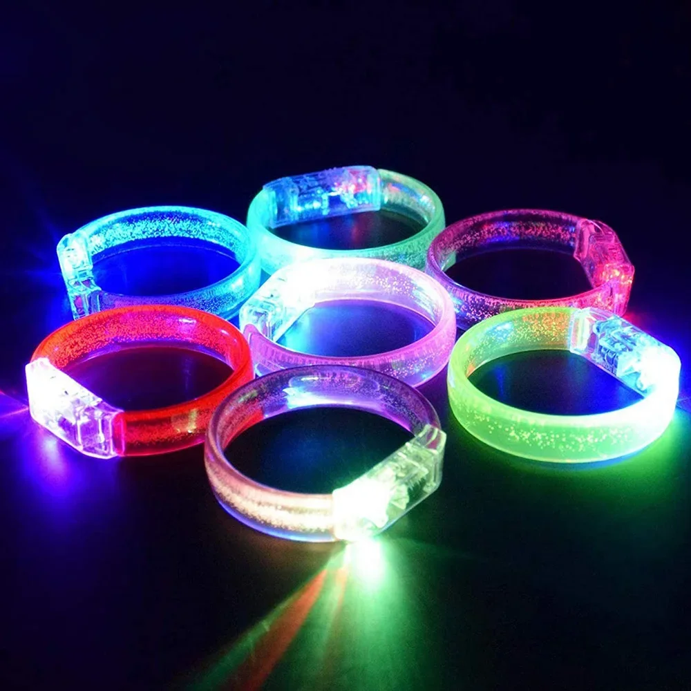 5/10/20/50/60 Pcs Led Sticks Armbanden Polsbandjes Glow In The Dark Party Supplies Neon Light Up Armband Speelgoed Kids Volwassenen Party