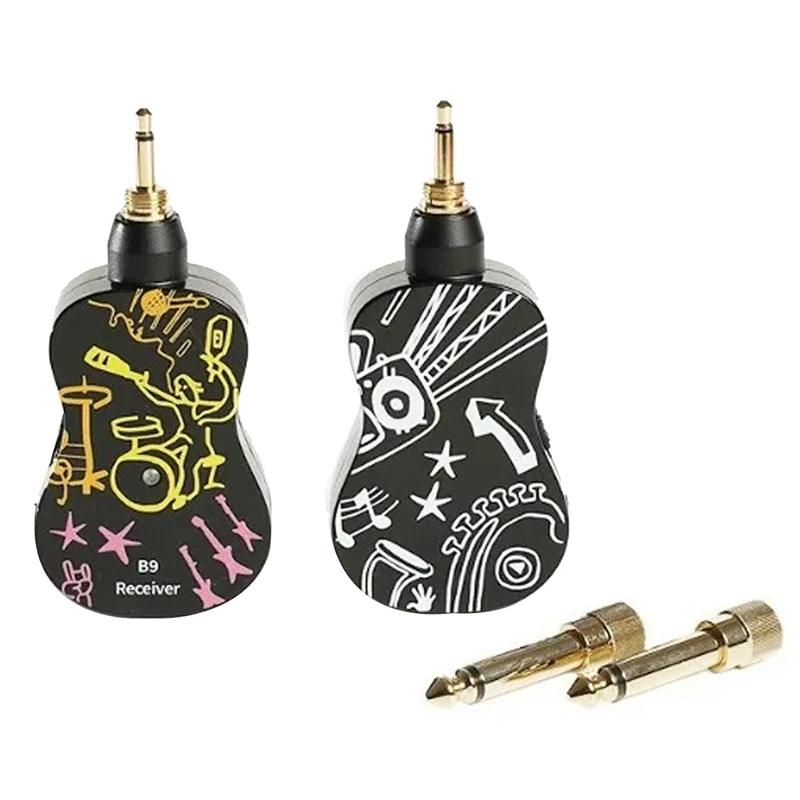 

2.4Ghz Guitar Pickup Transmitter Receiver As Shown Plastic Musical Instrument Accessories For Electric Guitar Bass Violin