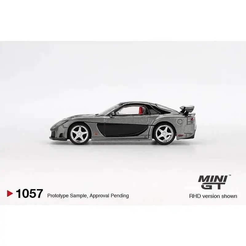 PreSale MINIGT 1057 1:64 Mazda RX7 VeilSide Fortune Grey