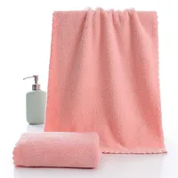 35x75cm Microfiber Coral Velvet Face Towel Absorbent Cleaning Towel Soft Comfortable Breathable Shower Hair Drying Towel 6