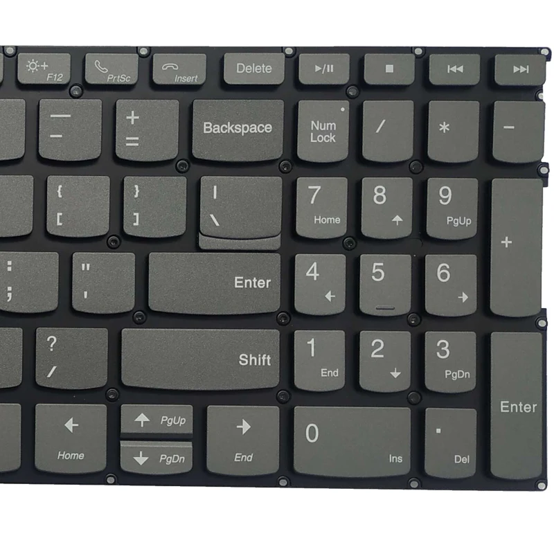 para Lenovo Thinkbook 15-iml 15-iil Russo Eua Reino Unido Teclado Portátil com Luz de Fundo Novo - Imagem 5