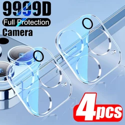 Premium HD Camera Lens Protection Glass Film - Full Cover Lens Protector - 4Pcs (For iPhone 14)