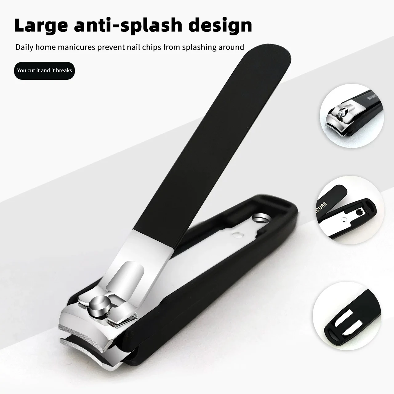 Nail Set Anti-Splash Nail Clipper Set Six Home Manicure Care Tools Clippers Clippers Beauty Tools