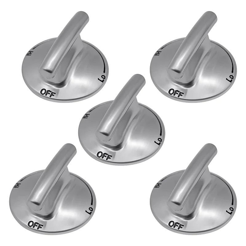 5Pcs for Jenn Air Whirlpool Cooktop Burner Knobs AP6011505 PS11744702