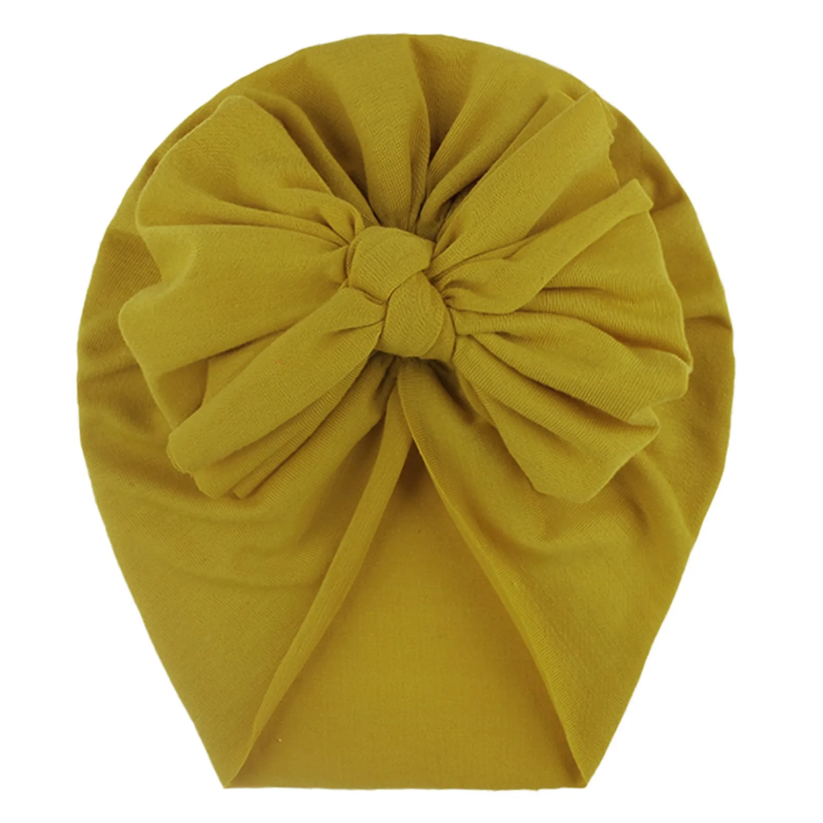 Hats Sets Headwear Toddler Girls Bow Boys Hat Solid Kids Knotted Accessories Baby Baby Care Boy Hats Infant
