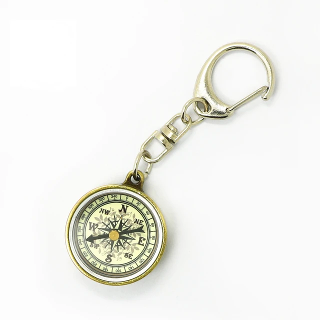 Compass Pocket Watch Vintage Waist Chain Outdoor Activities Stainless  Camping Hiking Portable Pocket Watch Compass Gifts - AliExpress