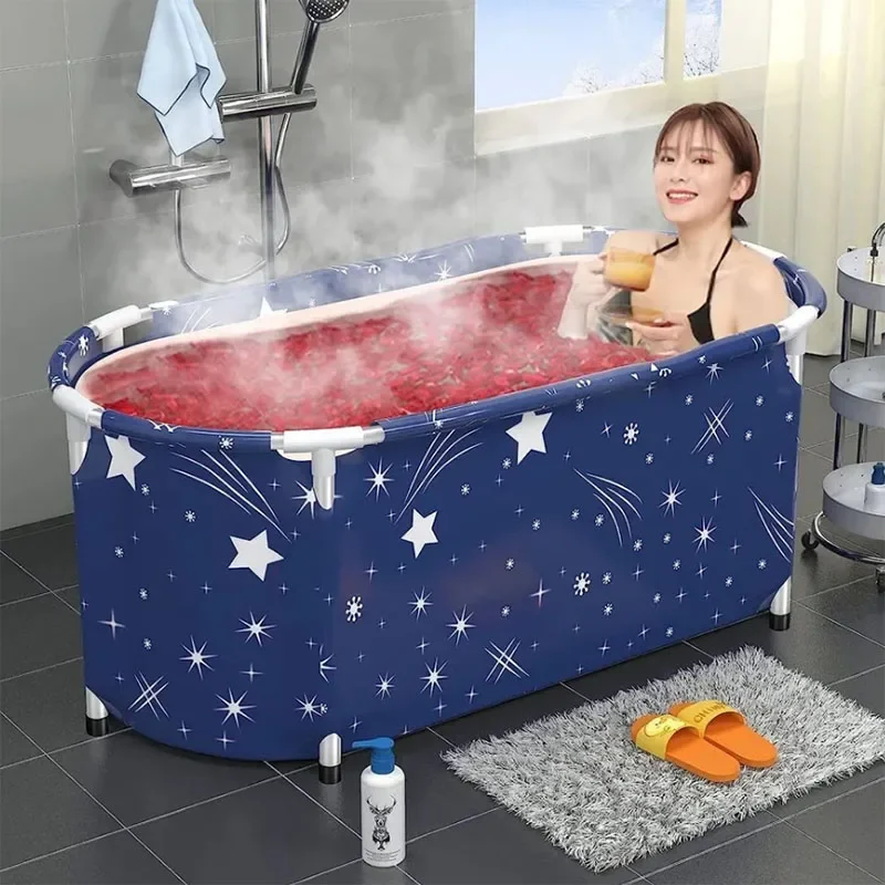  Bañera portátil para adultos, bañera de hielo mejorada