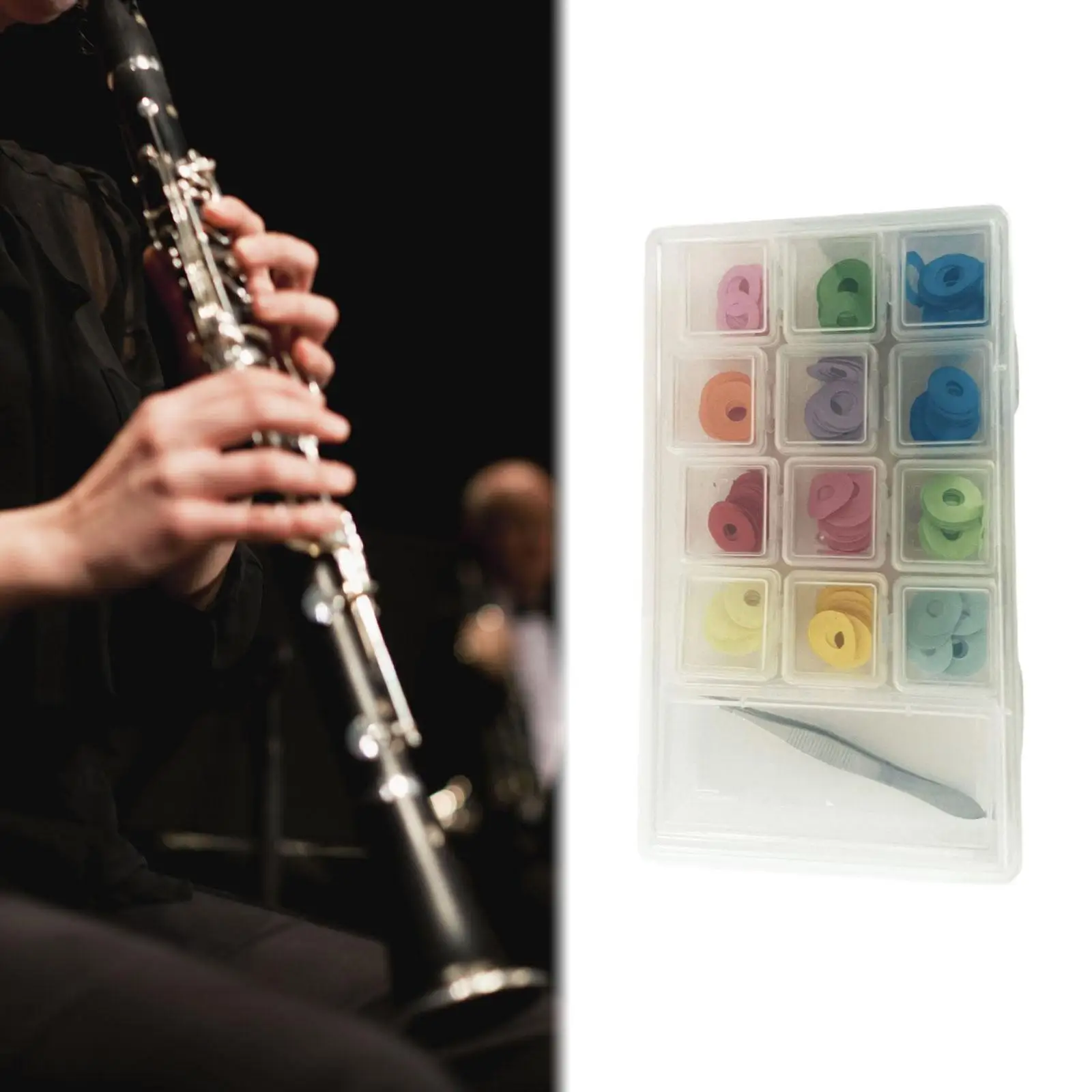 Flute Pad Parts Practical Repair Maintenance Kit Set Easy to Use Repair Tool Kit Open Hole Pads