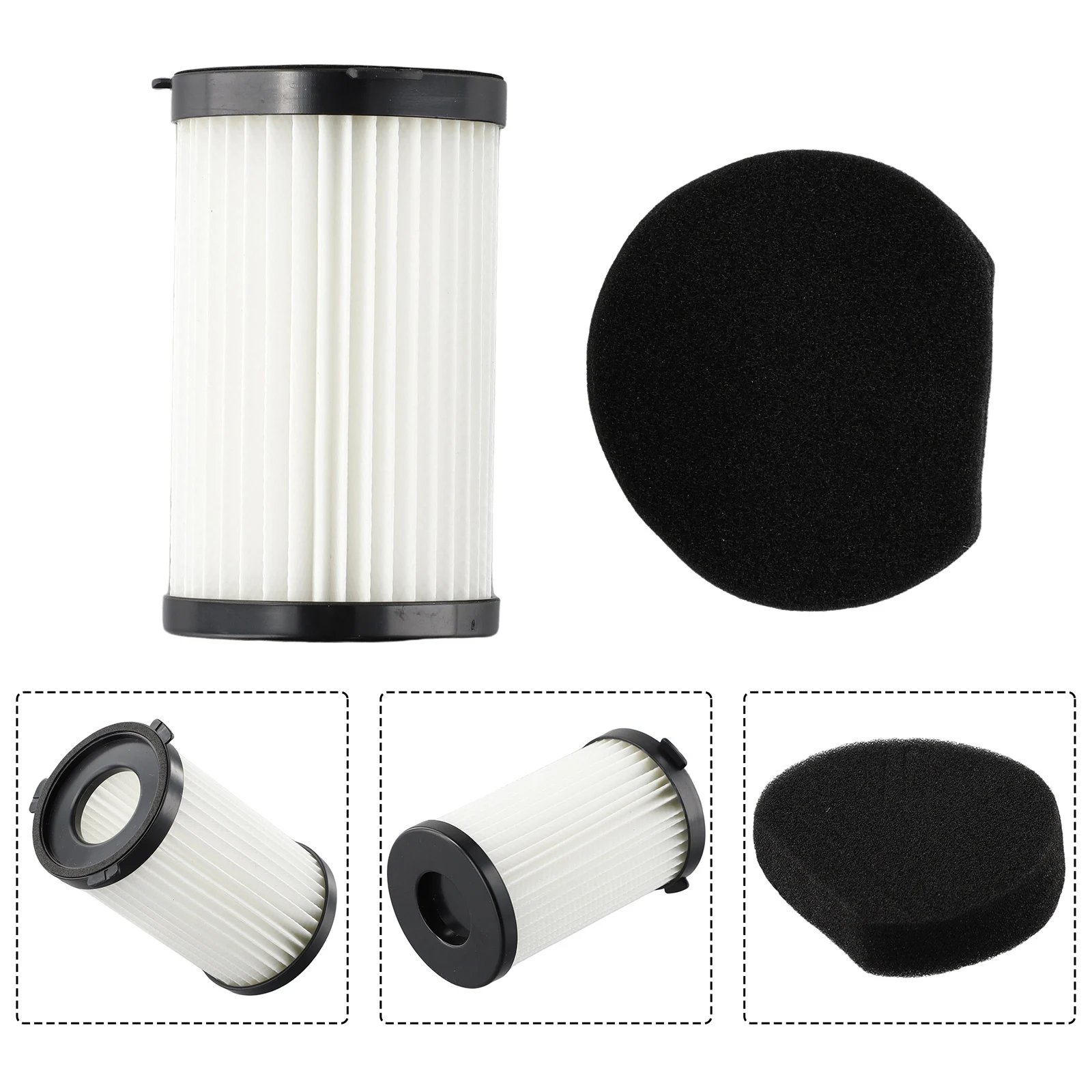 

1* Sponges 1* Filters Fit For TurboTronic TT-VS6 TurboStick Accessories Components Easy To Use Kit Replacement