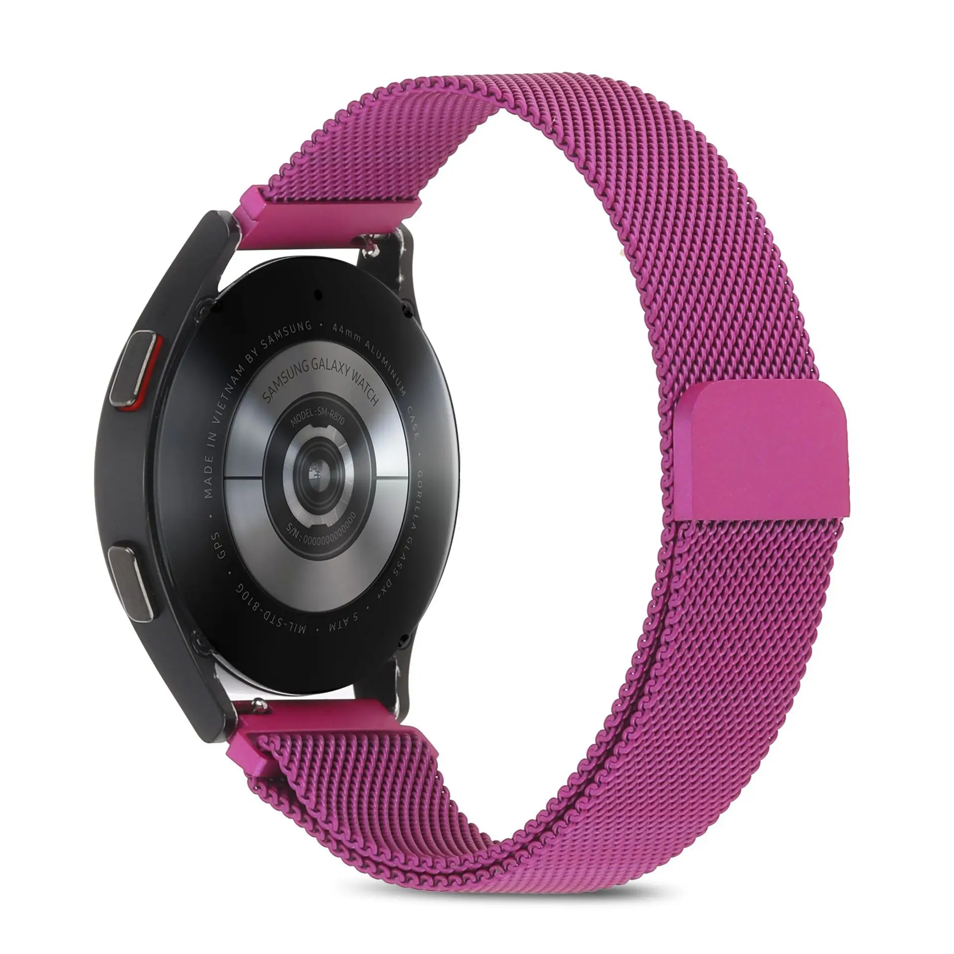 Magnetic Milanese Loop Bracelet with Adjustable Strap