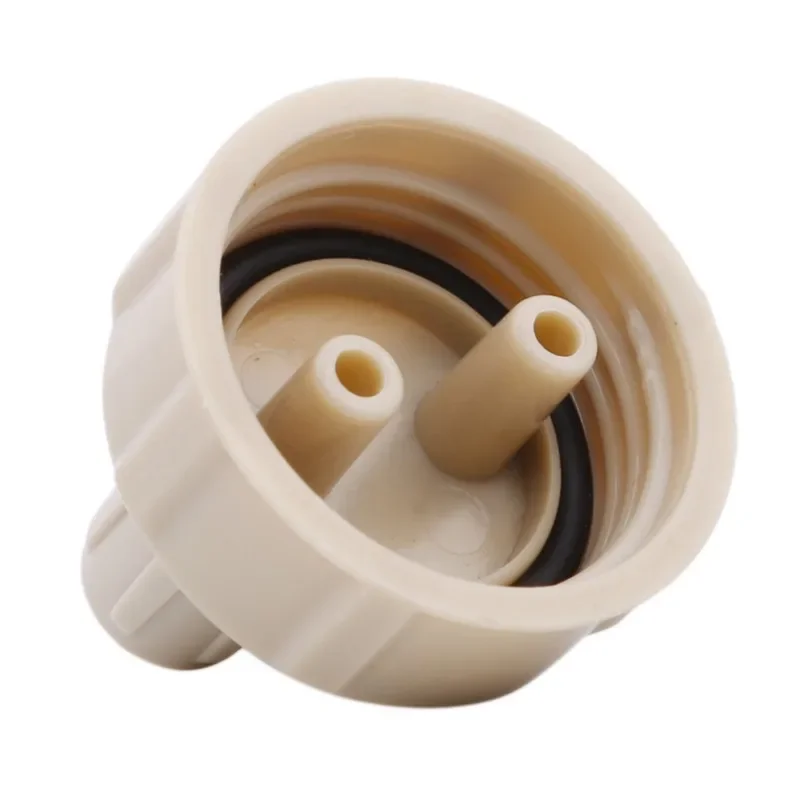 Aquarium CO2 Generator Kit 2pcs Tube Valve Guage Bottle Cap Fish Tank Live Plant DIY Air Diffuser