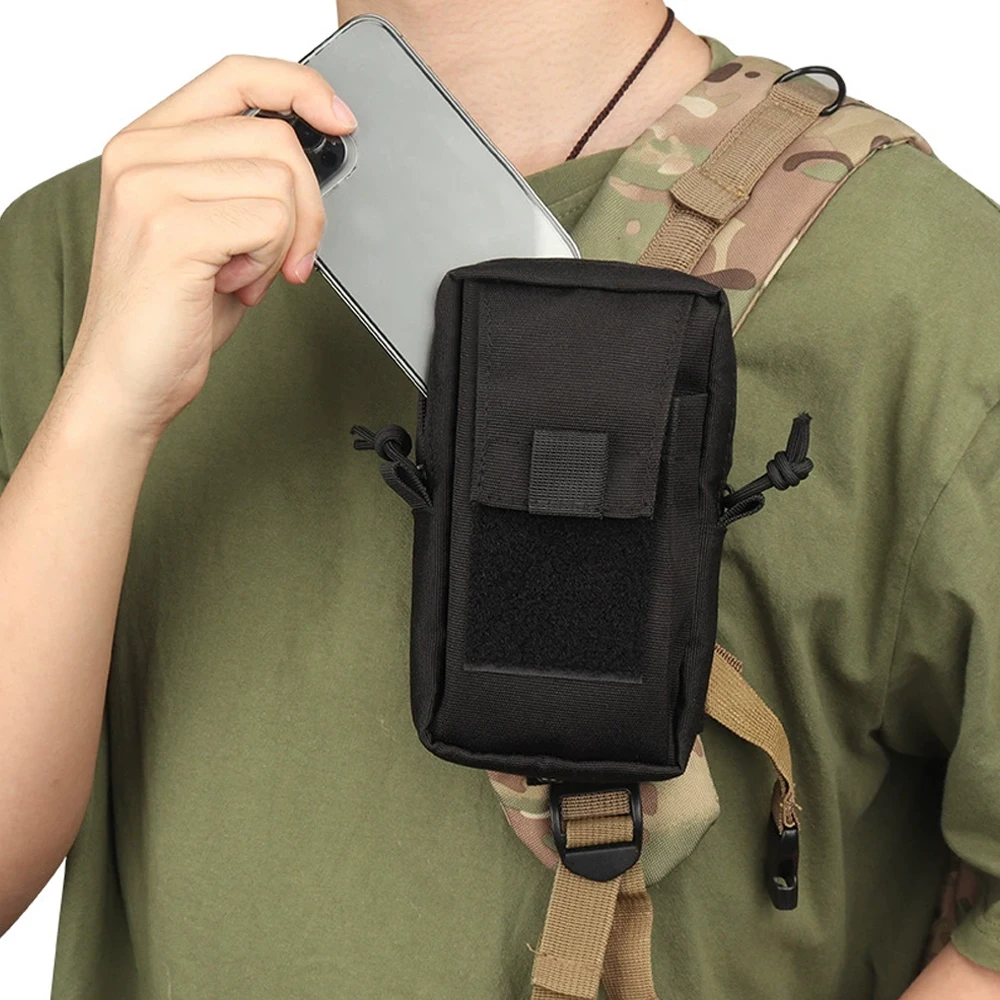 Tactical Phone Holster,Molle EDC Belt Organizer Molle Pouches Waterproof Waist Bag, Outdoor Hunting Camping Trekking Traveling 2