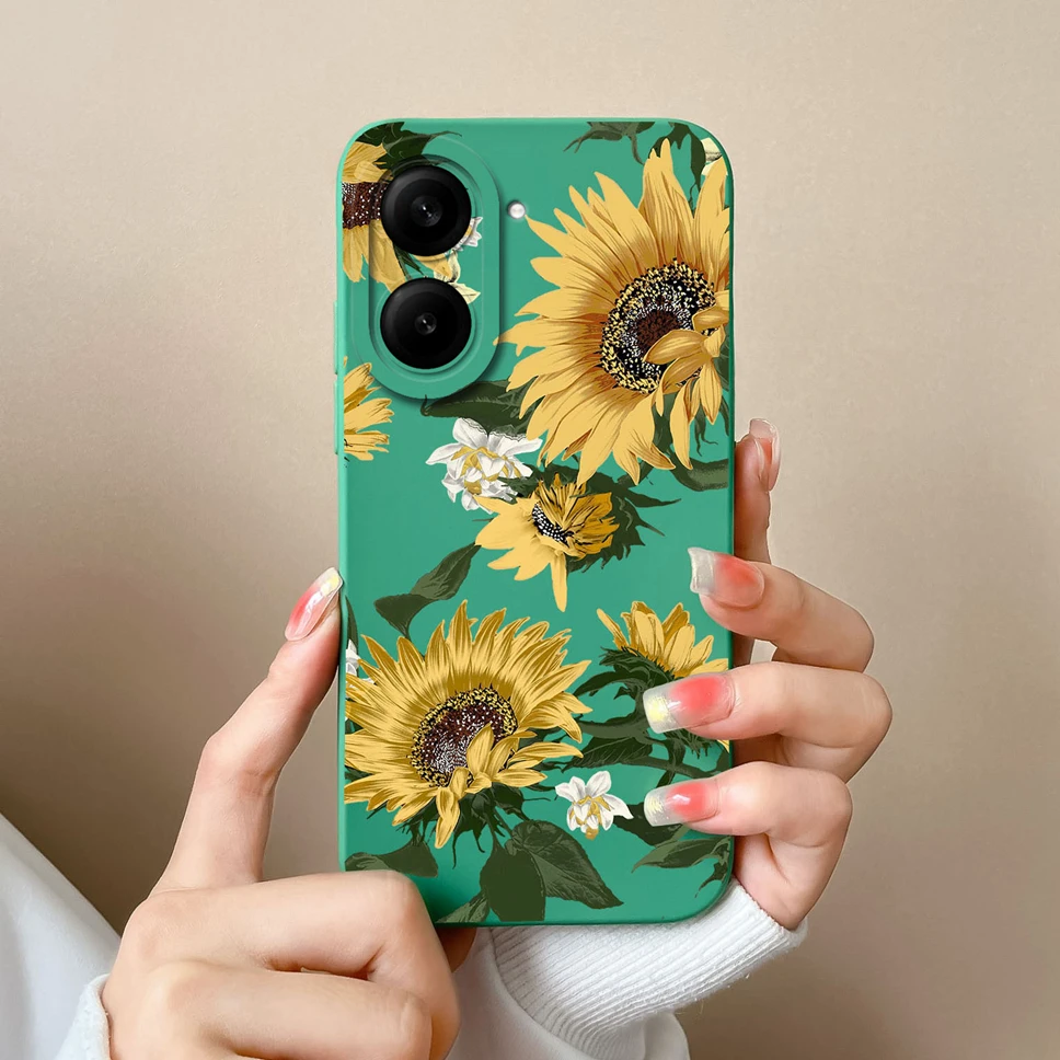 Lovely Dinosaur Lightweight Anti-Drop Liquid Silicone Phone Case