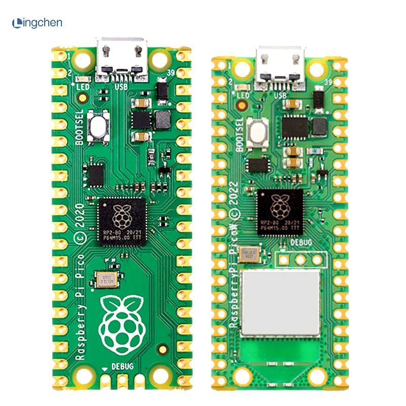 Official Raspberry Pi Pico w Board RP2040 development board kit dual ...