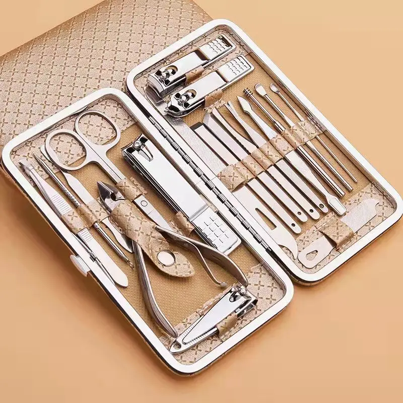 

Nail Clipper Set Full Set Of Nail Clippers Set Box Oblique Paronychia Nail Clipper Ear Spoon Manicure Tool