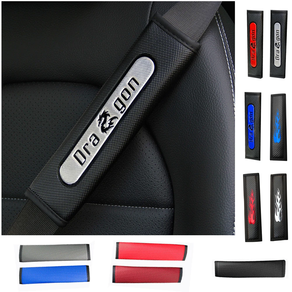 

For Subaru Forester Outback Legacy XV Wrx sti WRX Impreza BRZ Tribeca Car Seat Belt Cover Safety Belts Shoulder Pads Protection
