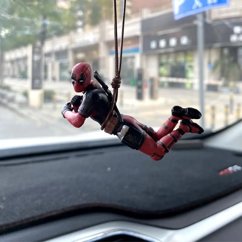 Deadpool Car Mirror Pendant on Rear View Mirror