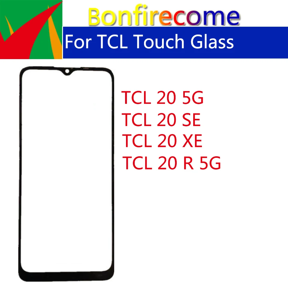 

10Pcs\Lot For TCL 20 SE XE R 5G Touch Screen Front Outer Glass Panel LCD Lens With OCA Glue Replacement