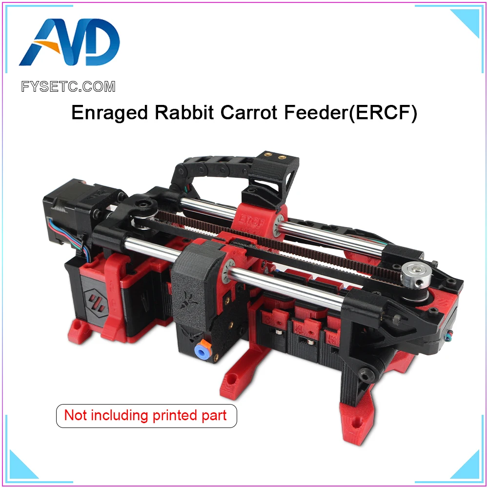 FYSETC 6/9 colors Enrager Rabbit Carrot Feeder ERB Board Multi Material MMU KIT 3D Printer Parts for Voron 3D Printer