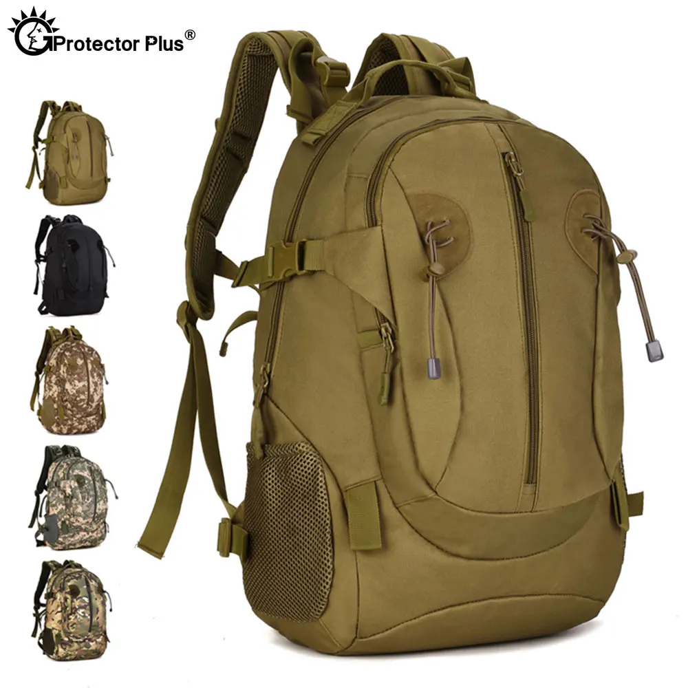 Protector Plus 40L Zaino Tattico Militare Assault Pack Zaino Hunter Tasche Borsa Impermeabile Cs Cf Caccia Softair Durevole
