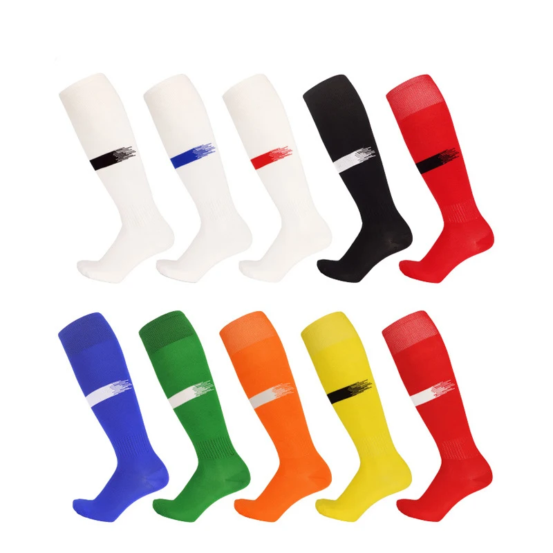 Summer Boys Thin Section High Tube Football Socks Girls Training