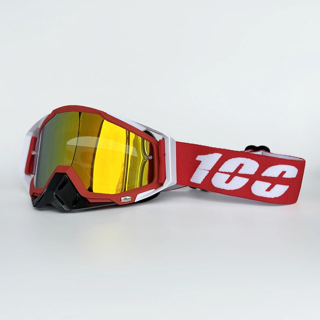 100er Motorradbrille, Fahrradbrille, Outdoor, Off-Road, Ski, Sport, MX, ATV, Dirt Bike, Rennbrille, Motocross-Brille, Fahrrad, Google – Detail 2