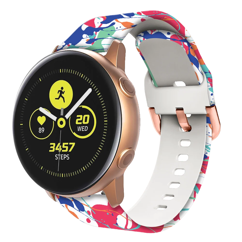 Silicone Replacement Smartwatch Wrist Straps - Universal Fit