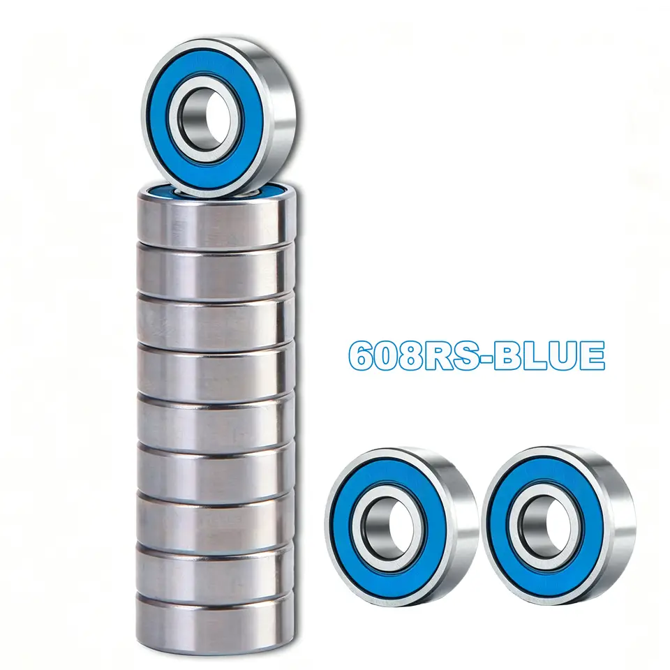 6/12/20pcs 608RS/608ZZ Bearings, Durable Carbon Steel Ball Bearings Skateboards, Longboards, Inline Skates, Roller Skates image 7