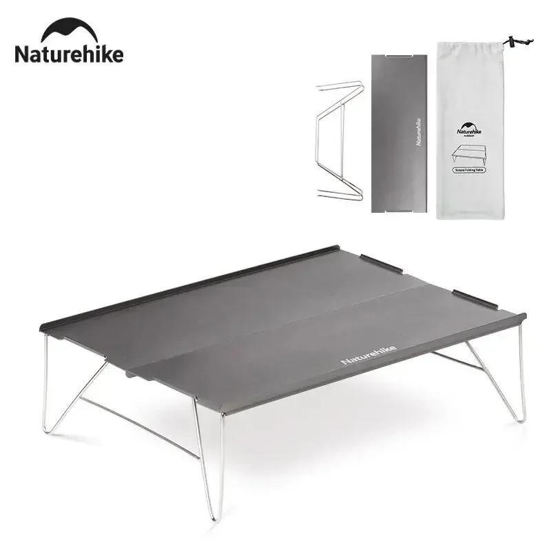 

Nature-hike Ultralight Camping Mini Table Folding Aluminium Alloy Cook Stove Table Portable Travel Outdoor Bbq Hiking Desk Table