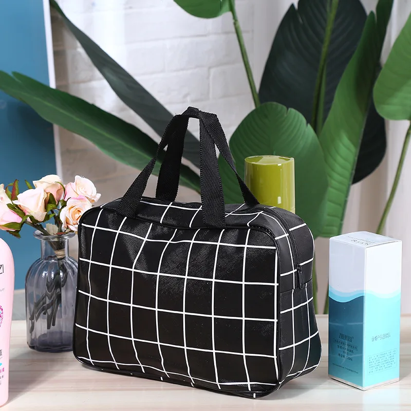Women Tote Makeup Bags Travel Cosmetic Bag Toiletries Organizer Fashion Storage Neceser Hanging Bathroom Wash Bag 4
