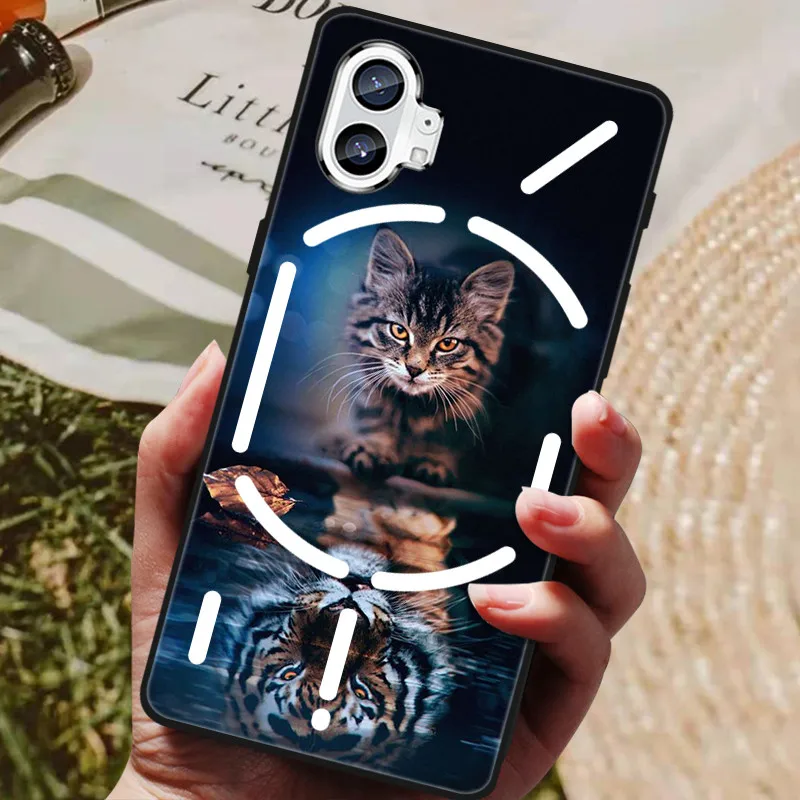 Black Antiknock Soft TPU Protective Phone Case Cover