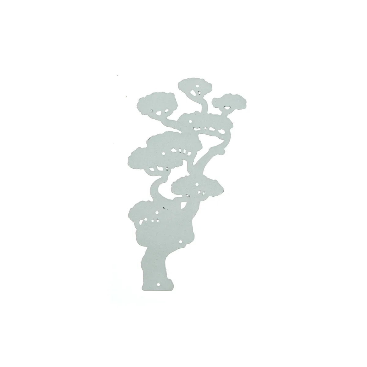 식물 절단 다이 분재 나무 패턴 금속 프레스 스커트, 스크랩북 장식 수제 인사말 카드 펀치 나이프 스텐실