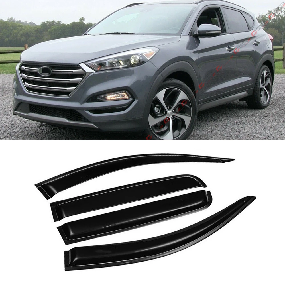 For Hyundai Tucson 2015 2016 2017 2018 2019 2020 Window Visor Rain