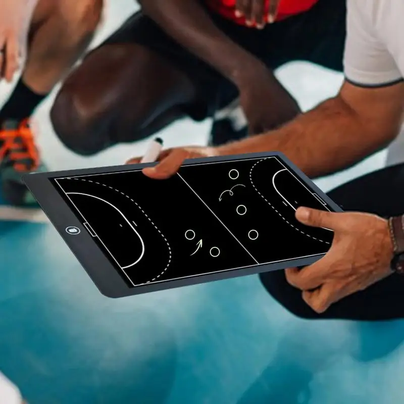 Tablette D'écriture LCD Pour Adultes, 16 Pouces, Planche Tactique De Football, Planche D'entraînement De Basket-ball, Entraîneurs De Football, Presse-papiers, Stratégie LCD