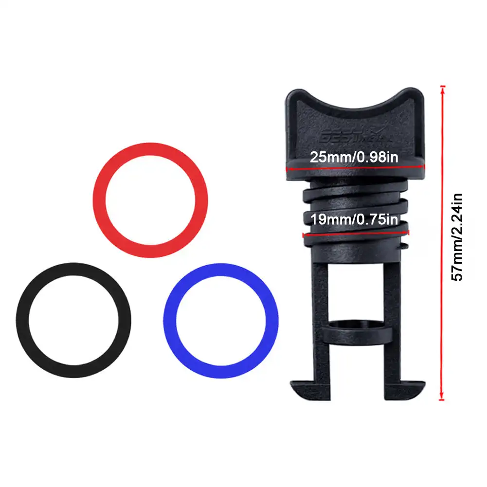 2.2in Kayak Plugs Drain Stopper Replacement Thread Boat Drain Hole Stopper Scupper Plugs Kayak Accessories for Kayak Canoe Boat