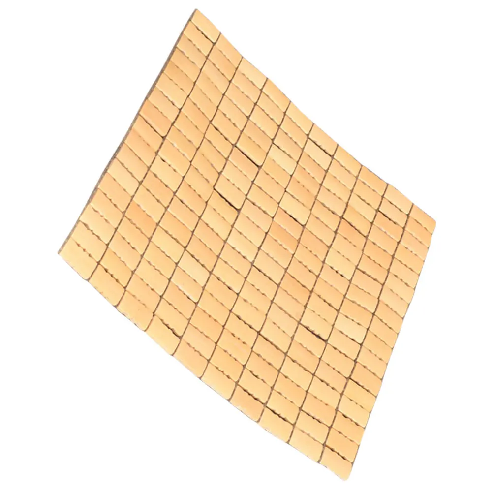 1pc Bamboo Seat Cushions Summer Cooling Chair Cushion Office Car Seat Pad Breathable Bamboo Seat Mats Square Chair Cushion 6