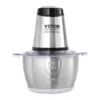 VEVOR Food Processor Electric Meat Grinder with 4-Wing Stainless Steel Blades8 Cup Stainless Steel Bowl for Baby Food 1