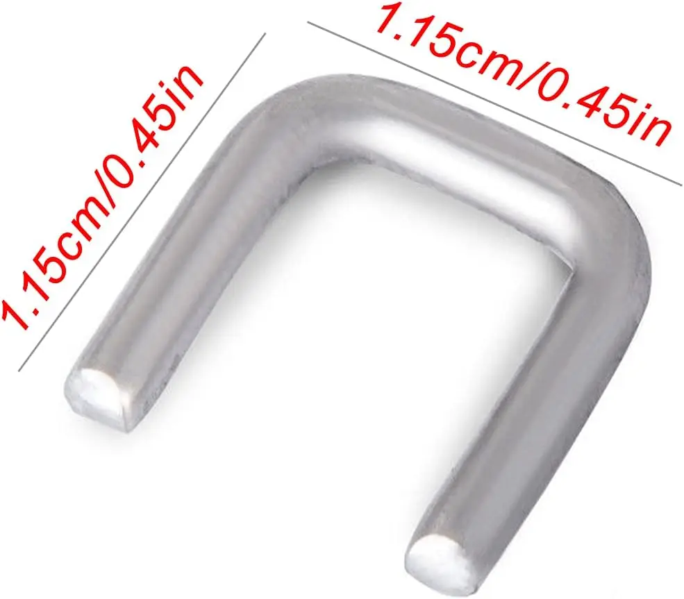 1 Box U506 Sausage Clipper Clips U-Shape Sausage Clippers for Supermarkets Bakeries Cafes 4000 PCS/box