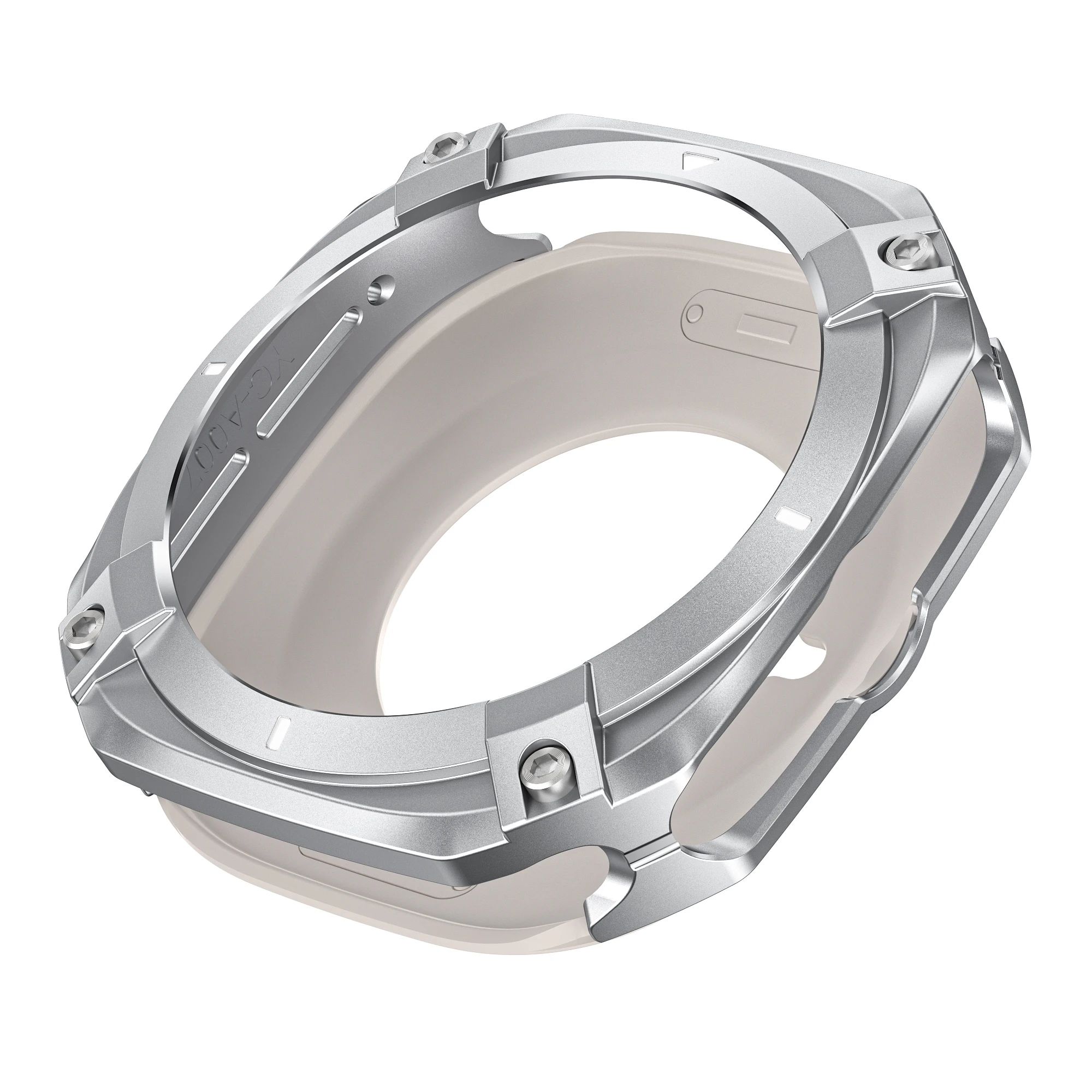 Luxury Armor Aluminium Watch Case with Screen Protector - Premium Metal Cover