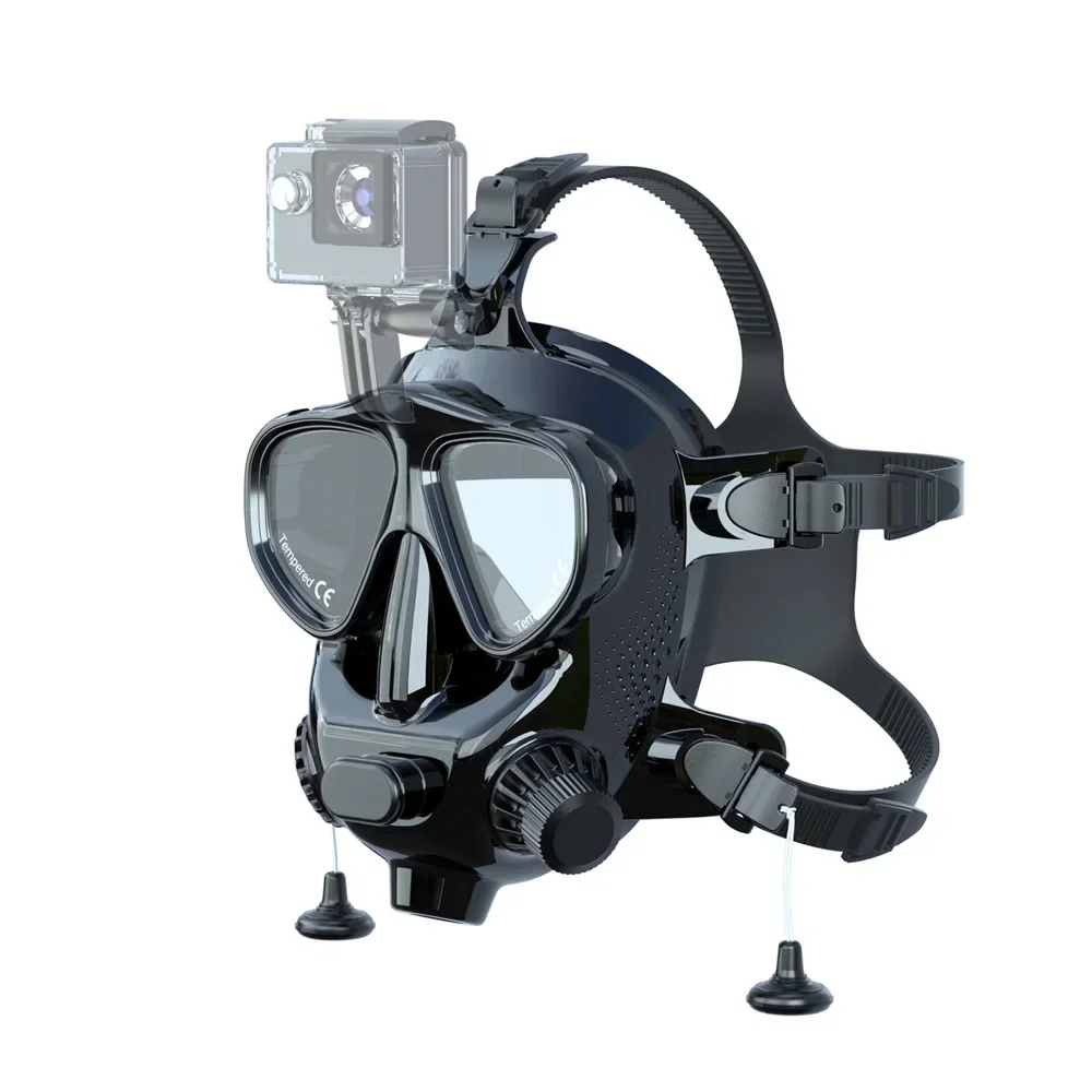 

Smaco Adult Scuba Diving Mask Full Face Anti Fog Snorkeling Mask Swimming Goggles Snorkeling Gear Freediving Snorkel Swimming