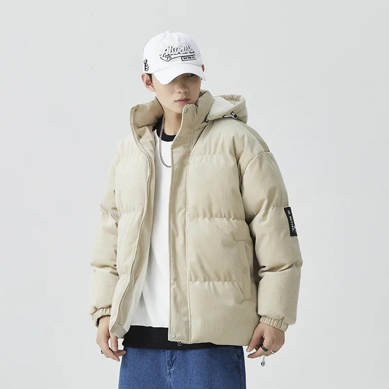 Men's Coats Vintage New Winter Jacket Men Fashion Thicken Puffer Parkas Outerwear Man Hoodie Warm Streetwear Outerwear Male
