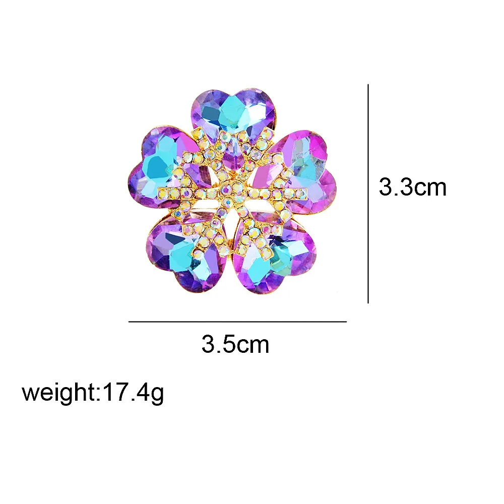 CINDY XIANG Rhinestone Shining Beautiful Snowflake Brooches For Women Winter Fashion Jewelry 2 Colors Available Party Decoration