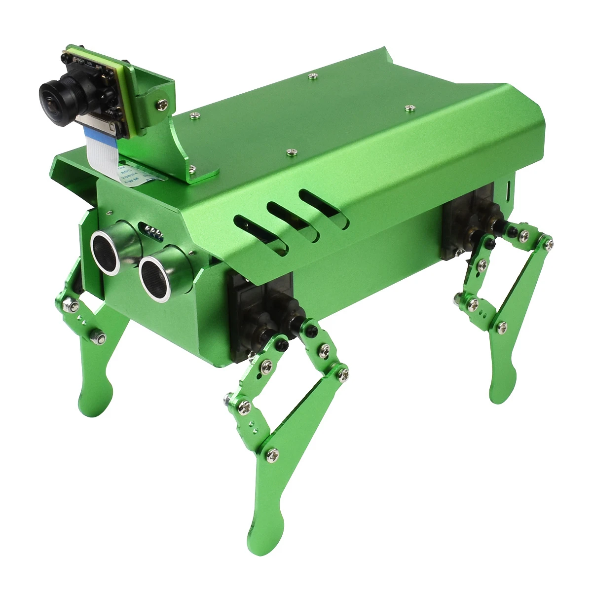 Waveshare Pippy, An Open Source Bionic Dog-Like Robot Powered By Raspberry Pi (Optional)