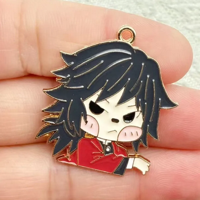 10 pcs Cartoon Charms Enamel Charms Pendants for Jewelry Making Necklaces Earrings Braceltes DIY Crafts Gifts - 2