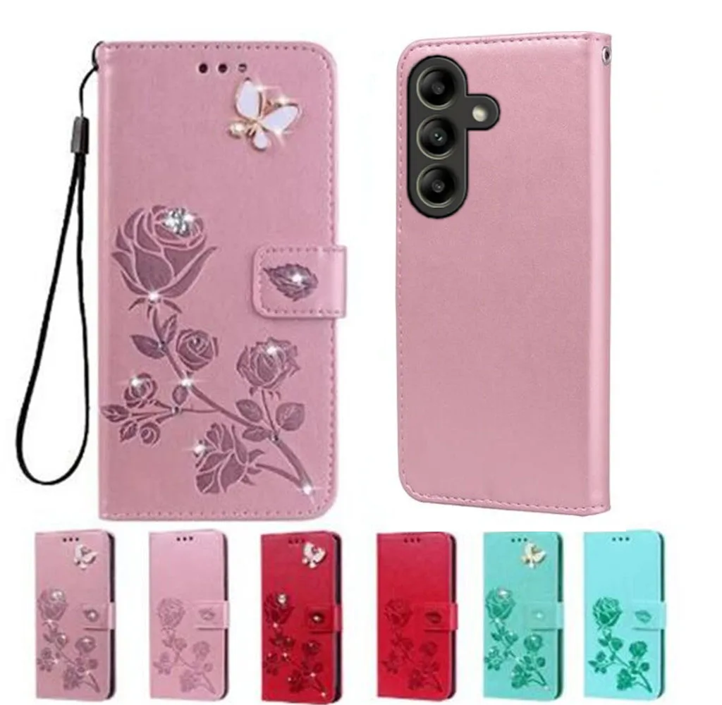 Ledertasche für Samsung A13 A23 A33 A53 A73 A14 A24 A34 A54 A15 A25 A35 A55 A16 A26 A36 A54 5G Flip Wallet Cover Karte Etui