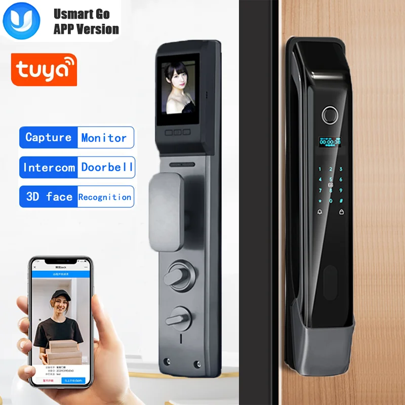 Smart Door Lock Digital Password Electronic Locks App Remote Control
