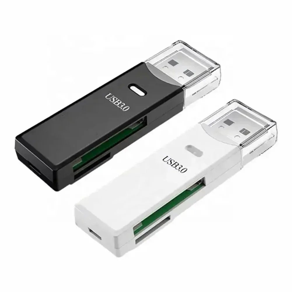 

2-In-1 Multi-Card Reader Usb 3.0 Mini Flash Card Reader Memory Card Adapter Mobile TF Camera SD Multifunctional Card Reader