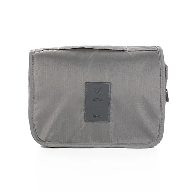 Elegant Women's Waterproof Travel Toiletry Organizer with Hook